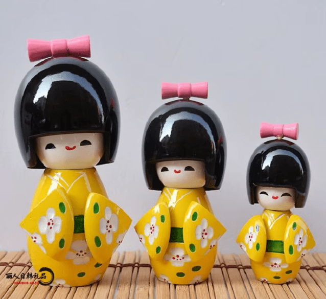 Poupée Kokeshi Japonaise – Image 2