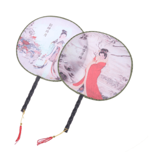 Éventail Uchiwa Geisha