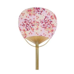 Éventail Japonais Rond Sakura