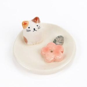 Porte-encens Japonais Neko Sakura